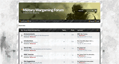 Desktop Screenshot of militarywargaming.com